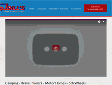 Tablet Screenshot of billstrailerhitch.com